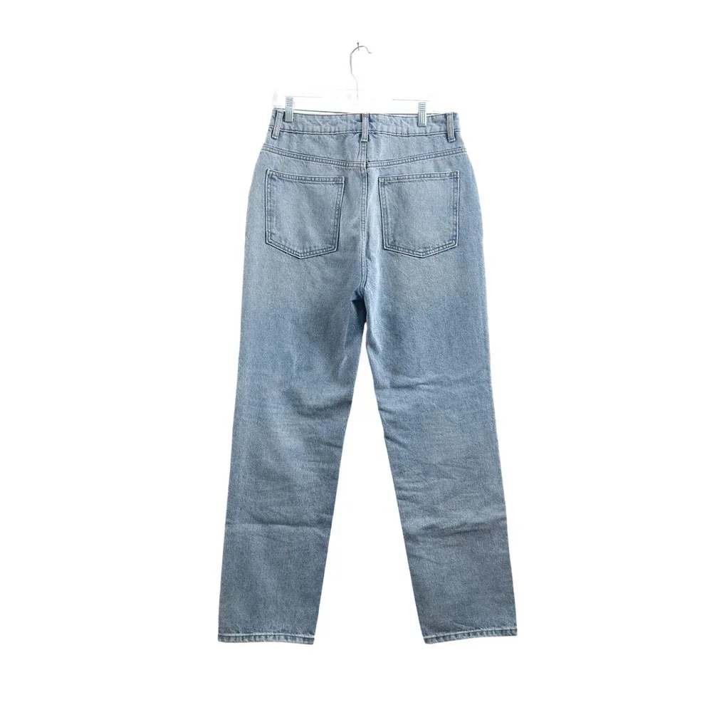 Doen Light Blue Straight Leg Jeans
